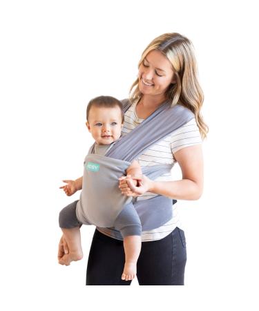 Moby Easy-Wrap Carrier | Baby Carrier and Wrap in One for Mothers, Fathers, and Caregivers | Designed for Newborns, Infants, and Toddlers | Holder Can Carry Babies up to 33 lbs | Smoked Pearl - Buy Online on GoSupps.com