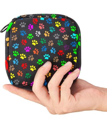 Colorful Animal Napkin Storage Bag for Dogs & Cats - Portable Menstrual Cup & Breastfeeding Pillow Holder - Perfect for Women Teens & Girls - Buy Online on GoSupps.com