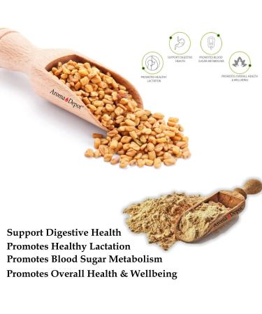 5lb Fenugreek Seed Powder - Bulk Herb for Hair and Skin Health | Gluten Free & Non-GMO - Buy Online on GoSupps.com