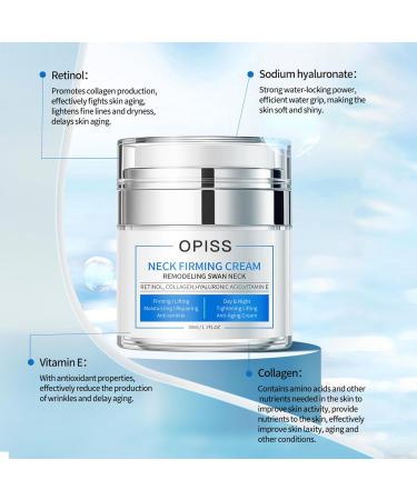 Collagen Neck Firming Cream Moisturizing to Firm Skin Smooth Out Fine Lines and Wrinkles Deep Fast Absorption Increases Elasticity for Daily Use - Buy Online on GoSupps.com