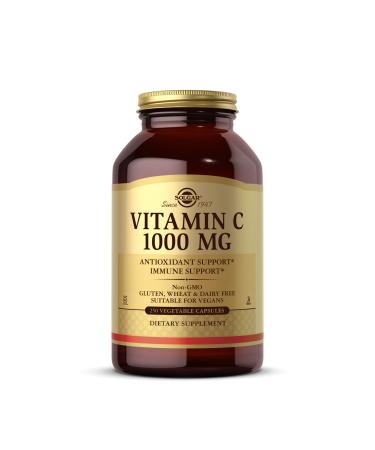 Solgar Vitamin C 1,000 mg - 250 Tablets