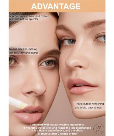  YOENBG Turmeric Moisturizing Lip Balm - Moisturizing - Soothing for Dry Lips - Lip Balm with Turmeric Root - Natural Ingredients for Dry and Chapped Lips (8 Pcs) - Buy Online on GoSupps.com