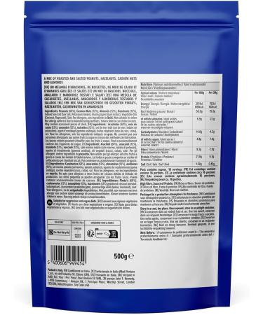 By Amazon Mix of peanuts hazelnuts cashews and almonds roasted and salted 500g - Buy Online on GoSupps.com