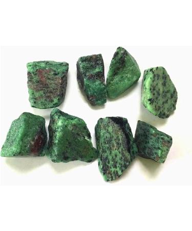 Natural Crystal Rough 1pc Natural Red Green Zoisite Rough Raw Stone Crystals Quartz Specimen Aquarium Home Decor Room Decoration ERTEYIN (Color : Carribean Calcite Size : 1pc 20-30mm) - Buy Online on GoSupps.com