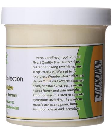 Pure Organic African Shea Butter - 100% Natural Raw - 1lb | MyNaturalCollection | Skin & Hair Care Body Butters | Satisfaction Guaranteed - Buy Online on GoSupps.com