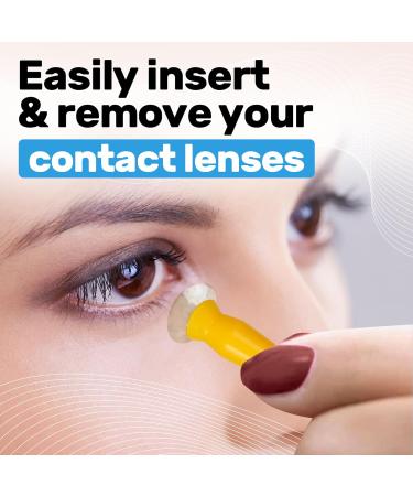 Buy 6 Pack Scleral Lens Inserter & Remover | Ventless Applicator for Hard/RGP Lenses & Prosthetic Eyes | Easy-Squeeze Suction Tool - Buy Online on GoSupps.com