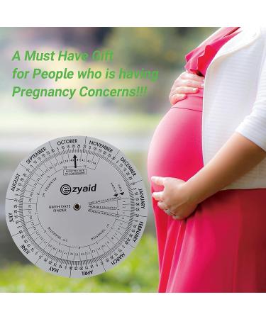 Ezyaid Pregnancy Wheel: OB-GYN Due Date Calculator for Midwives and Health Workers - Buy Online on GoSupps.com