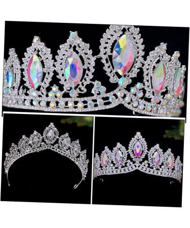 CANIGHT Crown Hair Accessory Wedding Headpiece for Bride Wedding Crown for Bride Bachelorette Crown Wedding Hair Accessories Crown for Bride Wedding Bridal Crown Birthday Crown Rhinestone - Buy Online on GoSupps.com