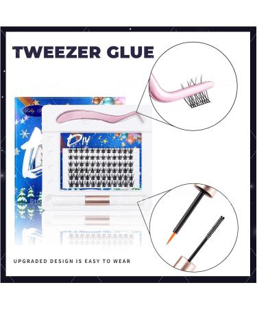 False eyelashes set mascara eyelash glue set for beginners reusable(3) - Buy Online on GoSupps.com