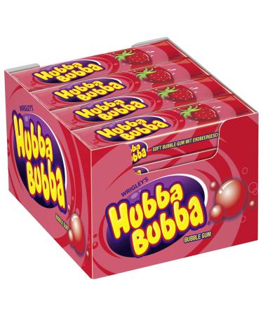 Buy Hubba Bubba Chewing Gum - Strawberry Flavor | 20 Packs (700g) | Fast International Shipping - Buy Online on GoSupps.com