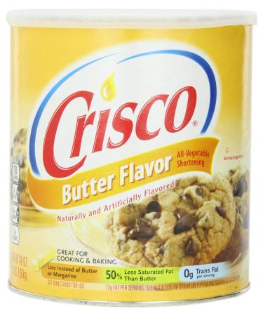 Crisco Butter Flavor All Vegetable Shortening 48 oz.