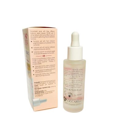 Hyaluronic Acid Concentrated Serum - Hydrating & Tightening Face Skin Care (30ml) | International Shipping Available - Buy Online on GoSupps.com