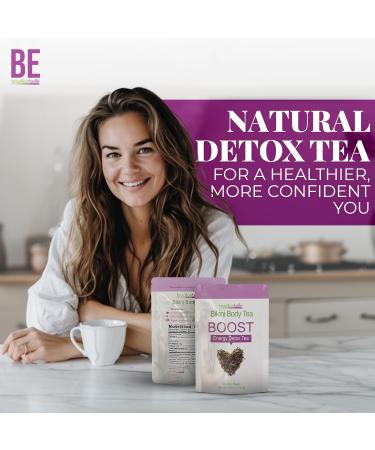Bikini Body Detox Tea for Women | Boost Energy Digestion & Focus - Natural Caffeine (30 Ct) - Shop Now - Buy Online on GoSupps.com