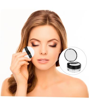 TOVINANNA Powder Case with Mirror Toiletry Case Cosmetic Case with Powder Puff Cosmetic Cases for Traveling - Buy Online on GoSupps.com