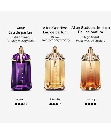 MUGLER Alien Goddess Intense - Eau de Parfum - Women's Perfume - Floral & Woody - With Bergamot Jasmine and Vanilla - Long Lasting Fragrance 2 Fl Oz (Pack of 1) - Buy Online on GoSupps.com