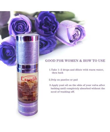 Vickoneer Yoni Essential Oil Feminine Care - All Natural Moisturizer & Odor Eliminator - Buy Online on GoSupps.com