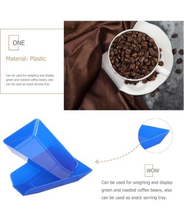 Zerodeko Coffee Bean Holder - 2 Piece Reusable Cupping Tray & Snack Dish for Coffee Beans & Snacks - Buy Online on GoSupps.com