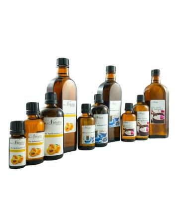 Naturra Organic Apricot Kernel Oil - 100ml Cold Pressed Essential Oil for Wellness Body and Aromatherapy | Zingiber Ginger Natural Cosmetics - Buy Online on GoSupps.com