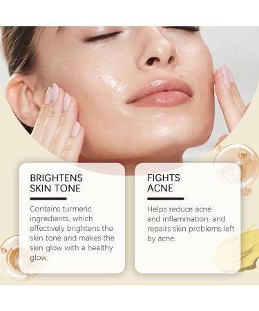  GNAUMORE Turmeric Face Moisturizing Cream Turmeric Face Cream For Dark Spots 50g For Face Anti Aging And Antioxidant Reduces Spots Improves Skin Elasticity - Buy Online on GoSupps.com