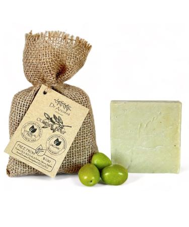 Dr.Cient olive oil soap organic natural vegan traditional handmade antique-effective against acne-absolutely no chemicals!Pure natural soap!(140 g 1 piece) olive oil soap
