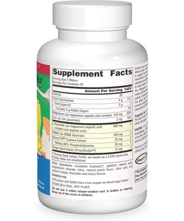 Source Naturals Attentive Child Sweet & Tart 60 Chewable Wafers - Support Focus & Learning - Buy Online on GoSupps.com