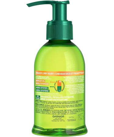 Garnier Fructis Sleek & Shine Anti-Frizz Serum For Frizzy Dry Hair Instant Sleek with Argan Oil 150 mL Anti-Frizz Serum 150 ml (Pack of 1) - Buy Online on GoSupps.com