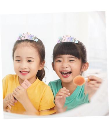 FRCOLOR Rhinestone Tuck Comb Girls Crown Hair Comb Girls Hair Comb Headdresses for Women Hair Comb Clip for Girl Hair Roller Clips Wig Women Crown Hairpiece Mermaid Metal Baby Issue Card - Buy Online on GoSupps.com