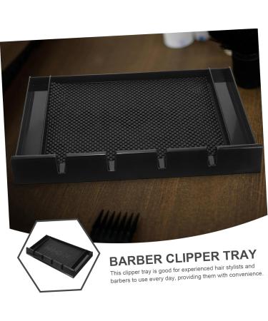 POPETPOP Retro Oil Clipper Storage Box Barber Organizer Razor Holder Hairdressing Tool Holder Barber Mat for Station Barber Station Barber Clipper Holder Trimmer Pc Clippers Work Tray - Buy Online on GoSupps.com