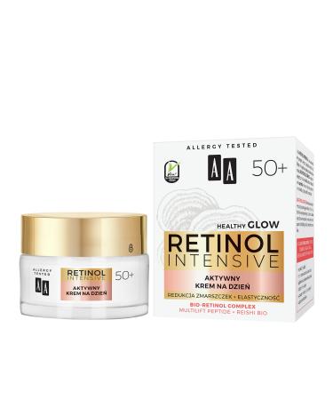 AA RETINOL INTENSIVE 50+ active day cream wrinkle reduction + elasticity 50 ml Daily