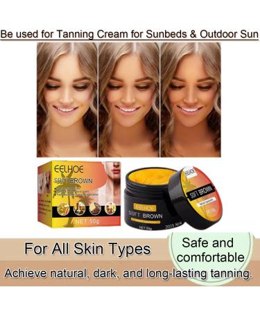 Eelhoe Carroten Tanning Gel | Anti-Orange Indoor/Outdoor Tanning Lotion with Tattoo Fade Protection | Anti-Aging Formula - Buy Online on GoSupps.com