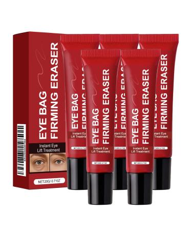 Yoelau Eye contour cream against under-eye bags and firming cream - Anti-aging eye contour cream to reduce wrinkles and puffiness hydrates and refreshes the eye contour (5