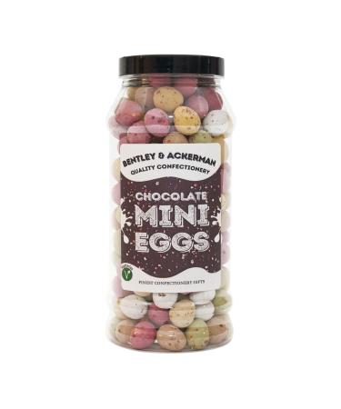Chocolate Mini Eggs - (660g) Original Mini Eggs in a Gift Jar by Bentley & Ackerman's Sweet Shop.