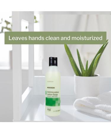 Buy McKesson Antimicrobial Lotion Soap with Aloe - Herbal Scent - 8 oz (48 Count) | Best International Shipping - Buy Online on GoSupps.com
