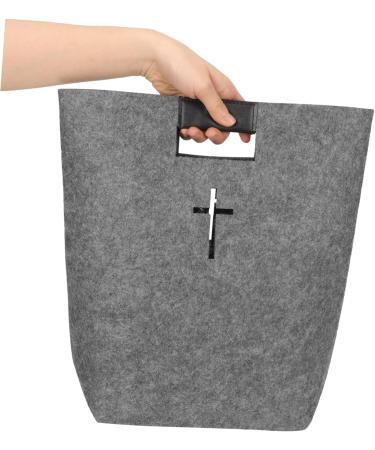 Felt Bible Tote Bible Bag Large Bible Cover Christian Carrying Case Bible Organizer Bag Bible/1 (Color : As Shown Size : 34x31cm) 34x31cm As Shown - Buy Online on GoSupps.com