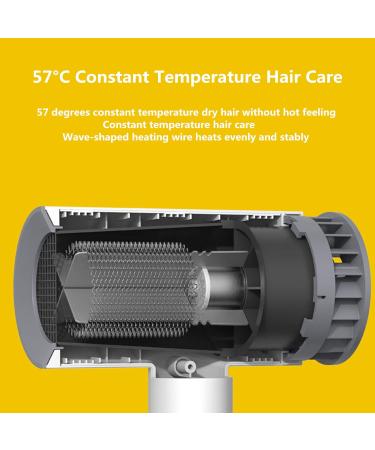 Travel Cordless Hair Dryer Lightweight Wireless Hairdryer Rechargeable Professtional Blow Dryer - Buy Online on GoSupps.com