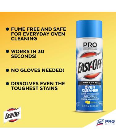 Easy-Off Pro Fume Free Oven Cleaner 24 oz - 2 Pack - Buy Online on GoSupps.com