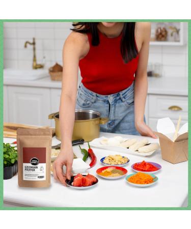 Spicy Welt Poivre de Sichuan Rouge Entier (250g) Baies de Sichuan (Hua Jiao) | Pour Wok Canard Mapo Tofu & Marinade | Ar me Floral & Bois | 100% Naturel Sans Additifs - Buy Online on GoSupps.com