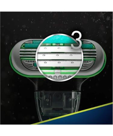 Buy Gillette Body Razor for Men | 3-Layer Blade + 1 Extra Blade | International Shipping Available - Buy Online on GoSupps.com