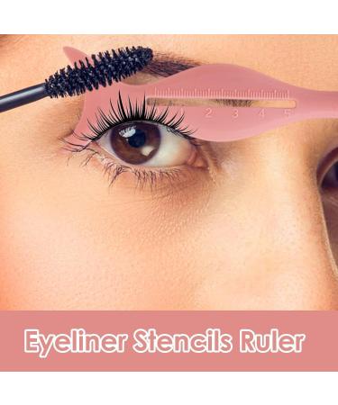 Eyeliner Tools Silicone Eyeliner Stencils Eyeliner Stencils Silicone Winged Eyeliner Stencil Multifunctional Eye Makeup Aid Tool Multi-Purpose Eye Make-Up Tool for Eyeliner Eyelash Eyebrow Pink - Buy Online on GoSupps.com
