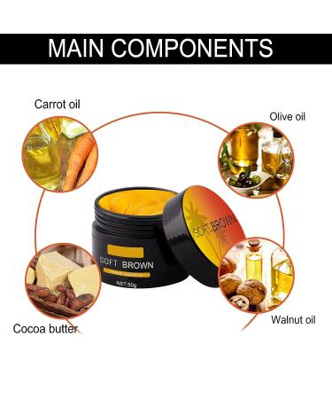 Carroten 100G Eelhoe Tanning Gel | Soft Brown Accelerator Cream for Sunbeds | 3.5OZ - Buy Online on GoSupps.com