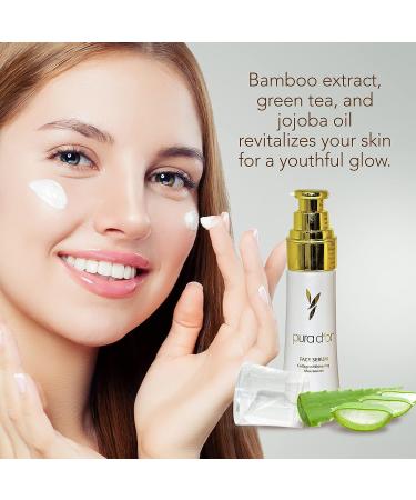 PURA D'OR Face Serum Collagen Whitening Moisturizer - 30mL | Brightens, Firms, & Reduces Wrinkles | For Radiant Skin on Face & Neck - Buy Online on GoSupps.com