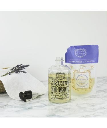 Buy Panier des Sens Marseille Lavender Liquid Soap Refill Bag - 2x500ml Made in France | International Shipping - Buy Online on GoSupps.com