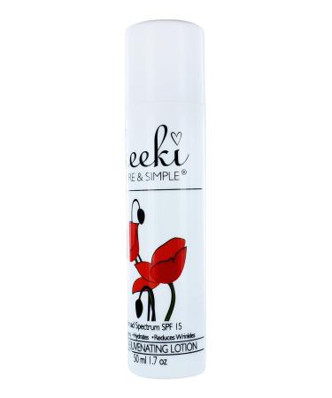 Keeki Pure & Simple Organic Day Rejuvenating Lotion SPF 15 - Natural Skincare for All Skin Types - 1.7 Fl Oz | Shop Internationally - Buy Online on GoSupps.com