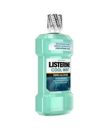 Listerine Zero Clean Mint Mouthwash 1.5L - Fresher Breath & Good Oral Hygiene - Buy Online on GoSupps.com