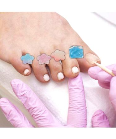 Niceneeded 24-Piece Manicure Silicone Toe Separator - Pearl Daisy Flower Design Gel Foot Toe Spacers for Women | Nail Art Tools (Style 7) - Buy Online on GoSupps.com