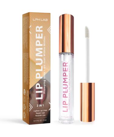 Lip Plumper, Beautiful Fuller Lip Gloss Plumper, Lip Plumper Gloss, Hydrated Beauty Lip Gloss