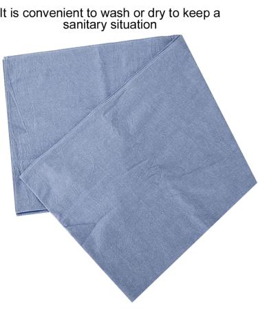Buy Verdant Touch Cotton Bed Sheet Cover - Massage Spa Couch with Face Breathing Hole - Navy Blue | International Shipping Available - Buy Online on GoSupps.com