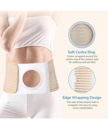 Adjustable Abdominal Ostomy Belt - Colostomy Support & Post-Operative Care for Hernia Prevention | International Shipping Available - Buy Online on GoSupps.com