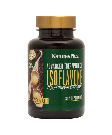 Nature's Plus Advanced Therapeutics Isoflavone Rx-Phytoestrogen 30 Tablets