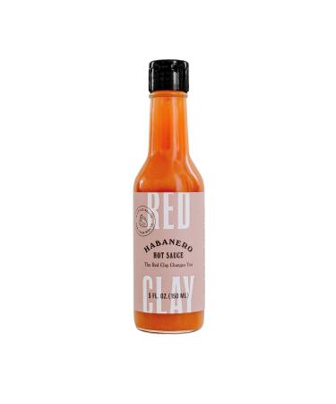 Red Clay, Sauce Hot Habanero, 5 Ounce